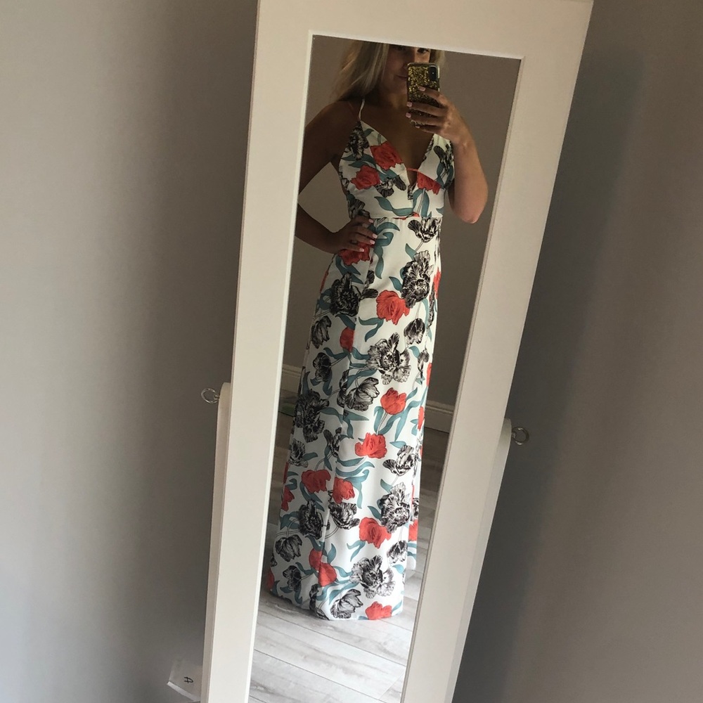 Floral maxi NWT